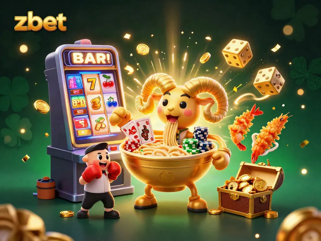 Engage with zbet's thrilling casino offerings featuring vibrant characters and exciting game elements.
