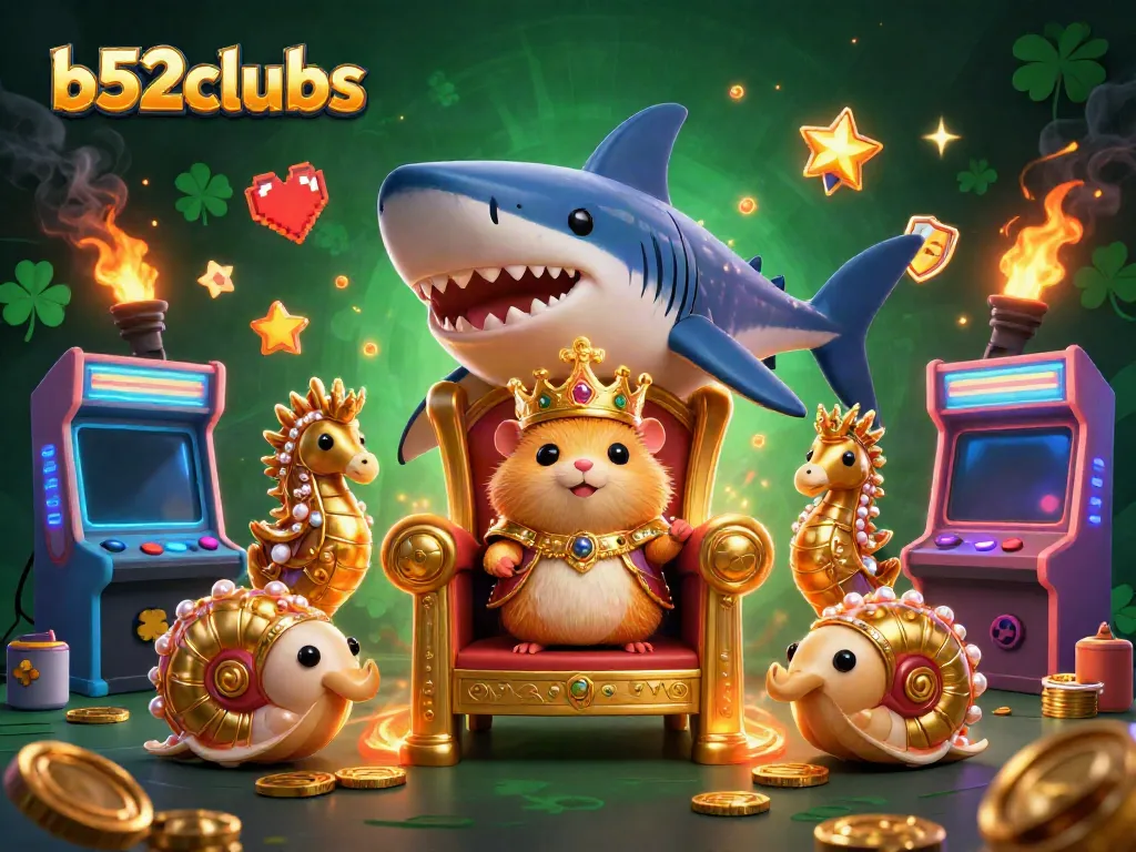Experience thrilling gameplay at b52clubs with vibrant characters and exciting casino elements.