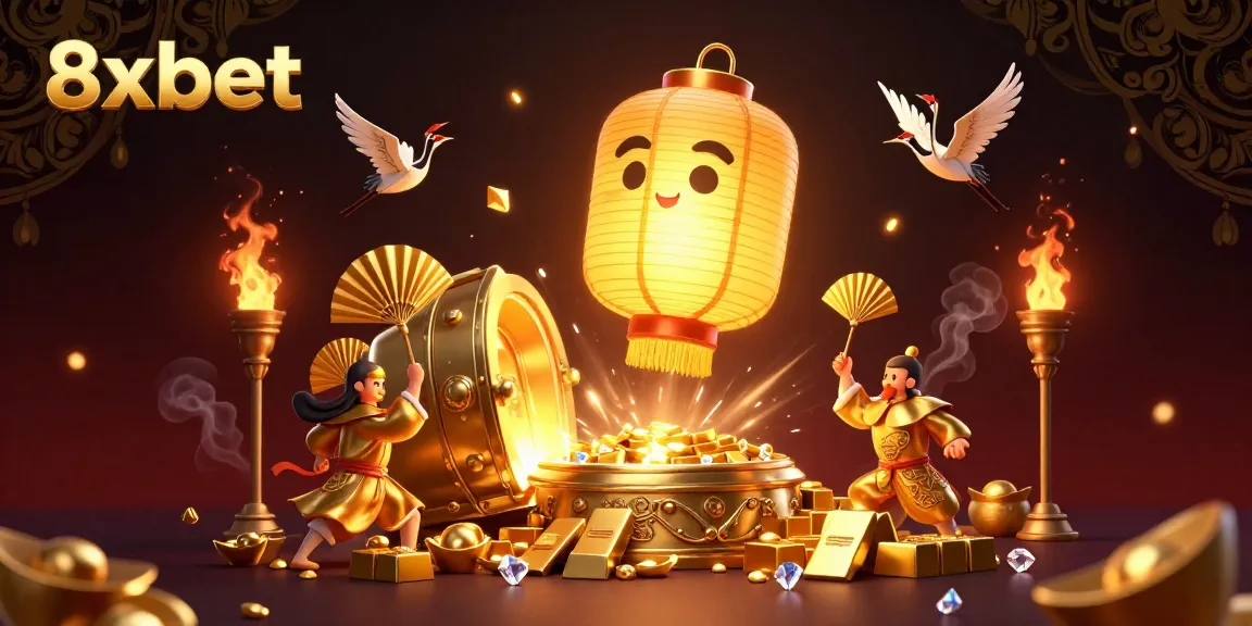 Experience thrilling gaming action with 8xbet’s vibrant casino atmosphere and golden treasures in stunning detail.