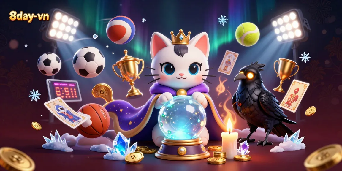 Bet and win big with 8day-vn casino featuring dynamic sports elements and mystical characters.