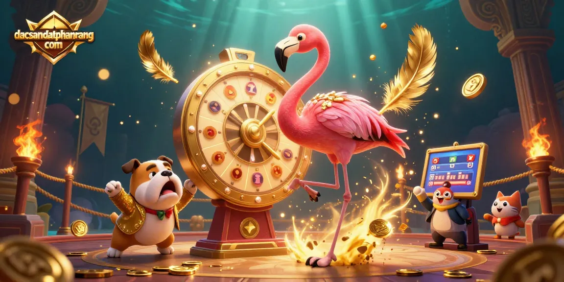 Engage in thrilling casino gameplay at dacsandatphanrang com with vibrant scenes of excitement.