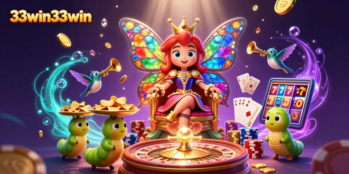 Engage in thrilling gaming at 33win33win with vibrant casino elements and a lively scene.