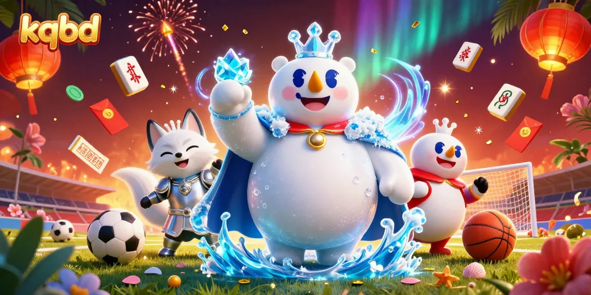 Engage in real-time betting updates with kqbd, featuring dynamic sports elements and vibrant characters.