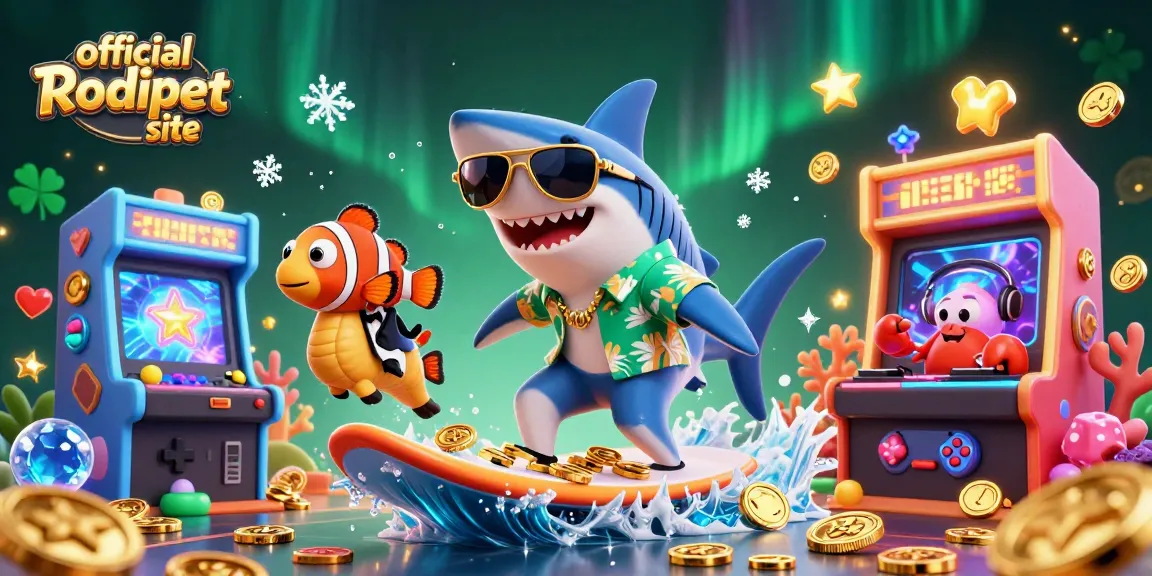 Experience thrilling gambling vibes on the official Rodipet site with imaginative characters and vibrant casino elements.